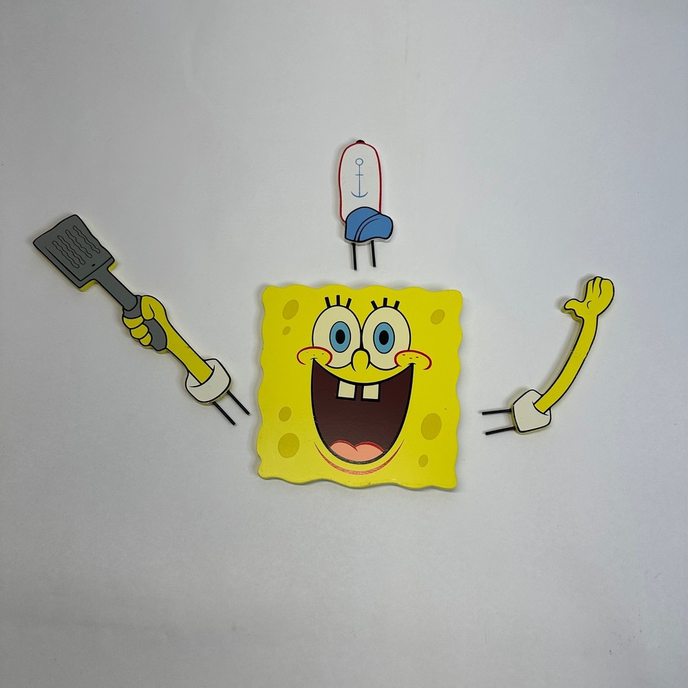 PTI Group Inc. Spongebob Squarepants Pumpkin Push-Ins‎ 4 Count 2011